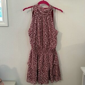 Willow halter summer dress. Tie around neck Size M
